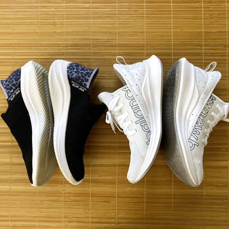 New Balance & Skechers Slip-Ins 23cm & 23.5cm
