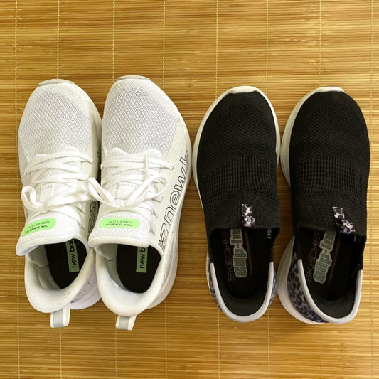 New Balance & Skechers Slip-Ins 23cm & 23.5cm