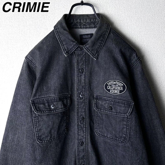 Crimie Denim Shirt Black