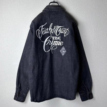 Crimie Denim Shirt Black