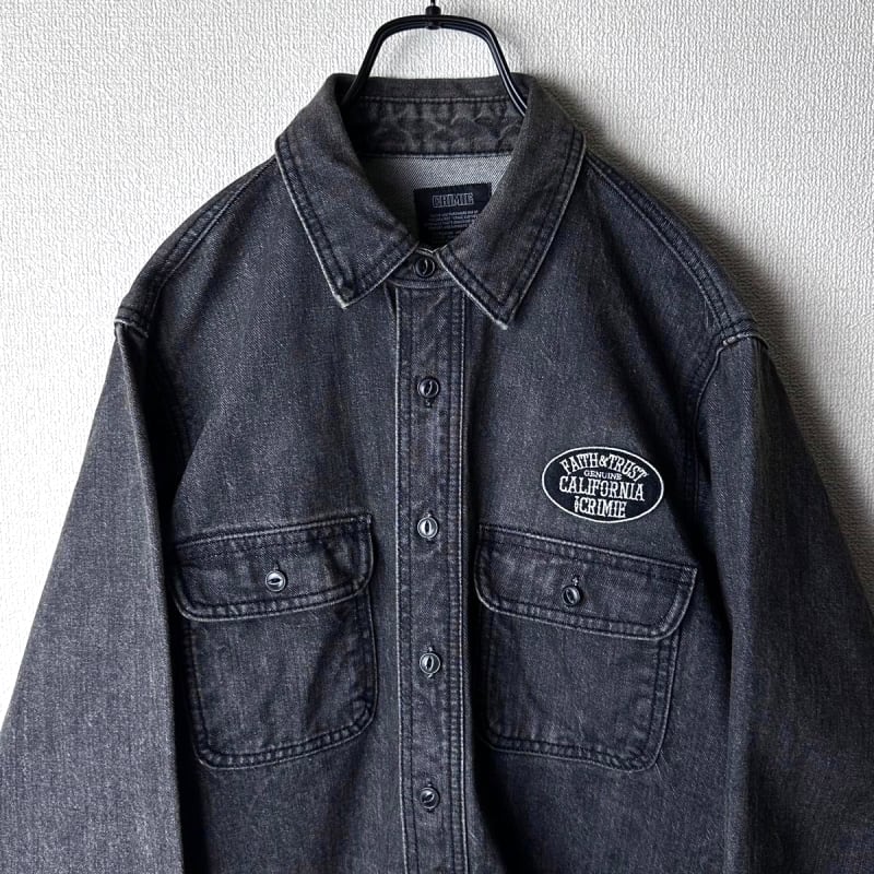 Crimie Denim Shirt Black