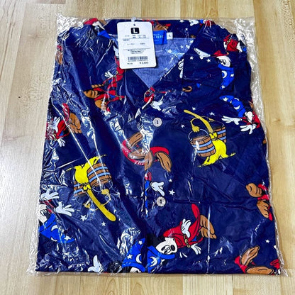 Disney Fantasia Aloha Shirt L Size