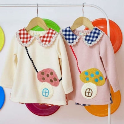 Babycheer Mushroom Pouch Sweater 110cm