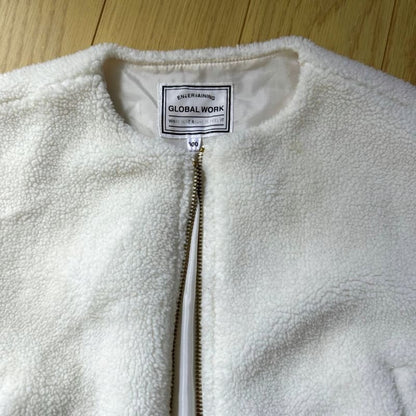 Global Work Kids Long Sleeve No Collar Coat 100cm