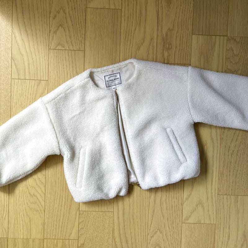 Global Work Kids Long Sleeve No Collar Coat 100cm