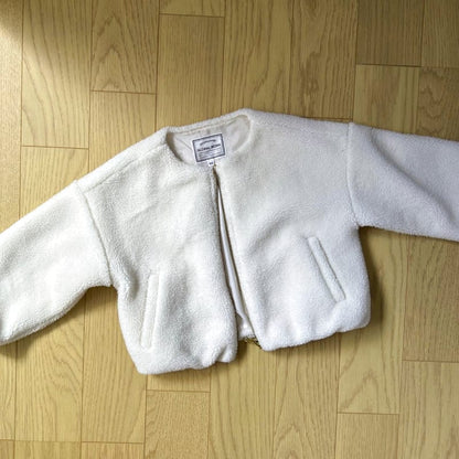 Global Work Kids Long Sleeve No Collar Coat 100cm
