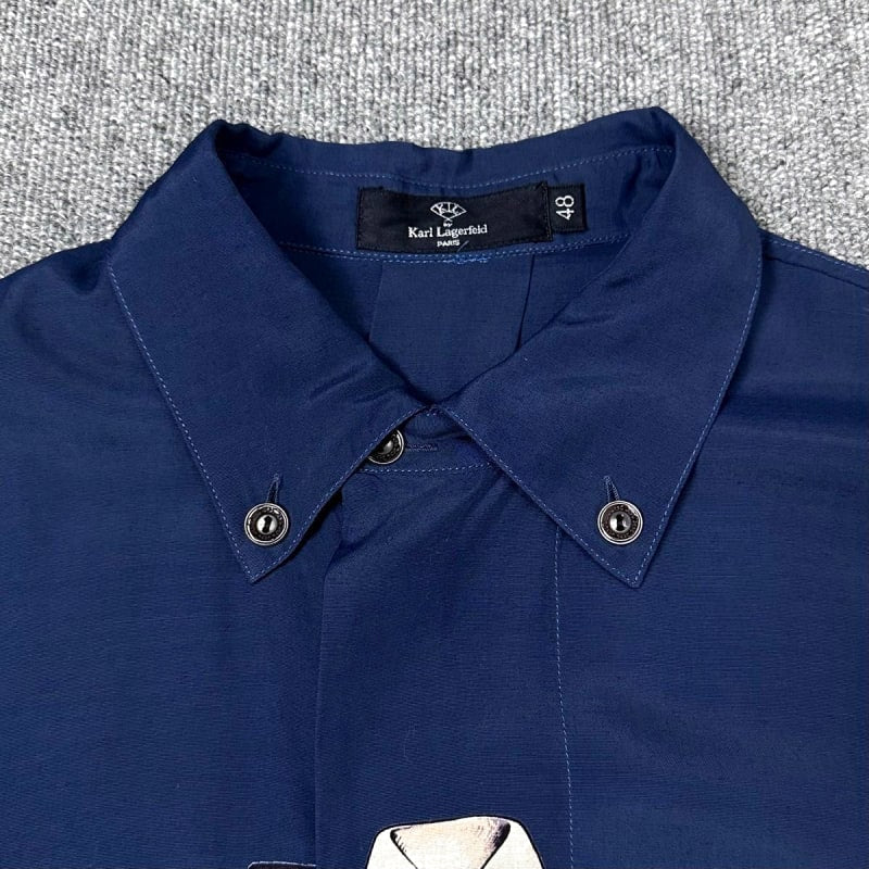 90s Karl Lagerfeld Wide Shirt Retro Archive