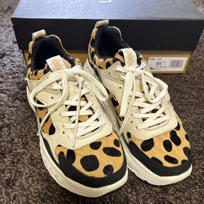 New UGG Sneakers Cheetah Print 24.5cm