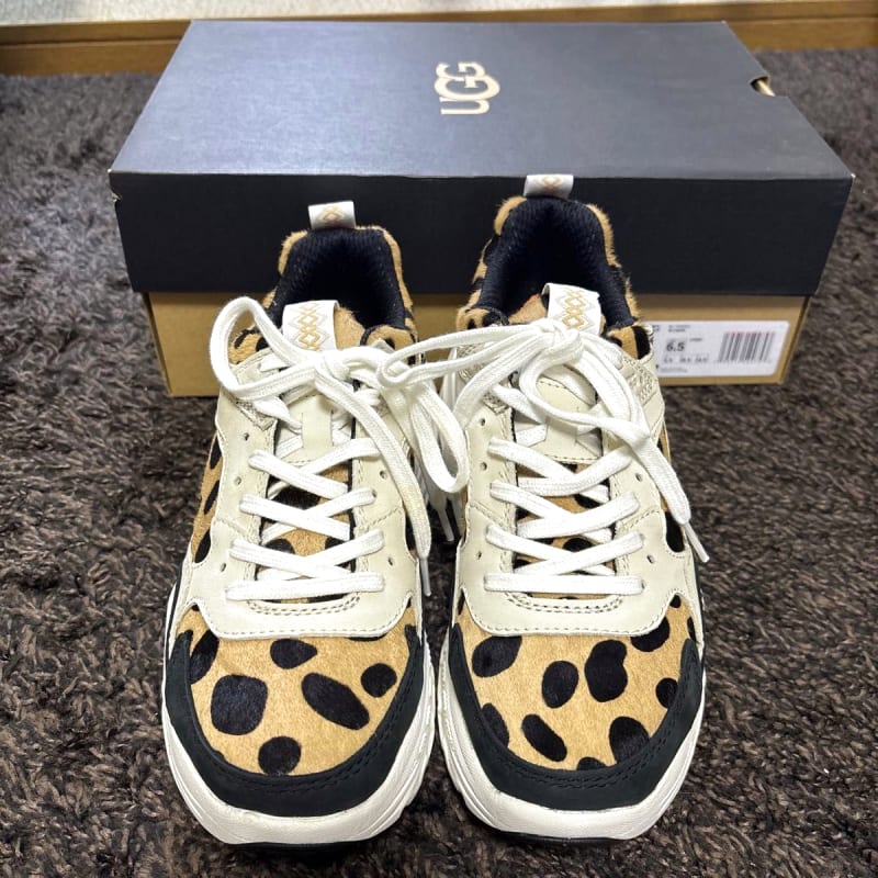 New UGG Sneakers Cheetah Print 24.5cm