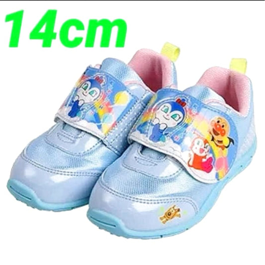 Anpanman Kids Sneakers 14cm Blue Shoes