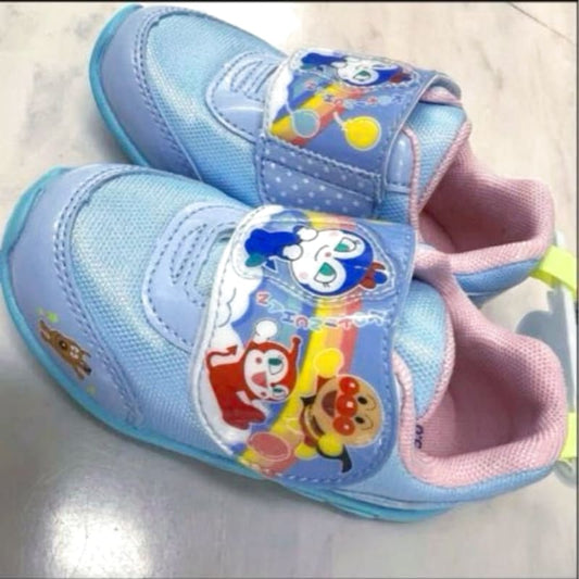 New Anpanman Kids Sneakers 15cm Blue