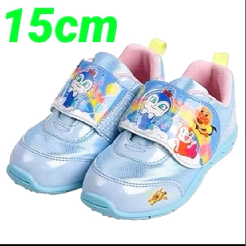 New Anpanman Kids Sneakers 15cm Blue