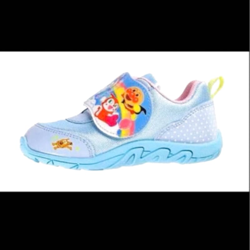 New Anpanman Kids Sneakers Shoes Blue 16cm