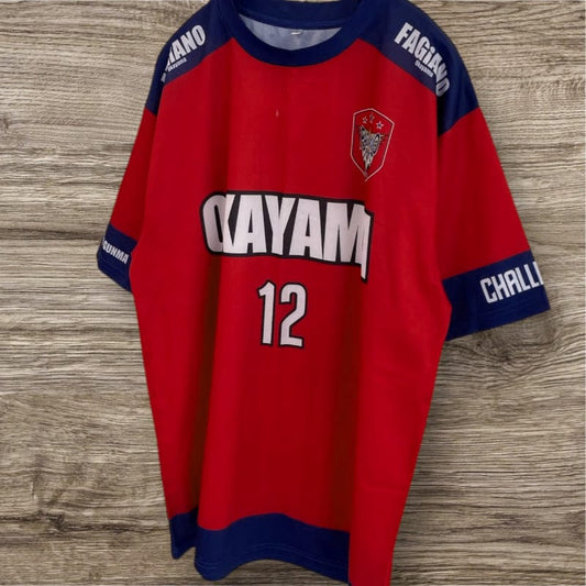 Fagiano Okayama Top Short Sleeve T-Shirt Red Size L