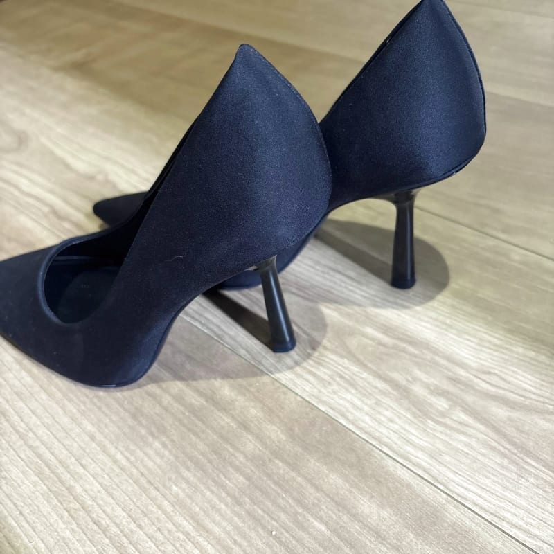 Zara Black Pointed Toe Pumps Set of 2