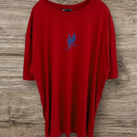 Fagiano Okayama Top Short Sleeve T-Shirt Red Size Free