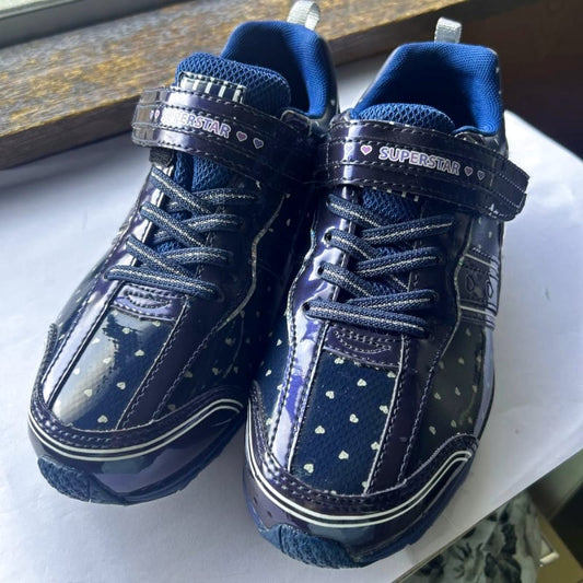 Moonstar Spring Power Waterproof Sneakers 22.0cm Navy