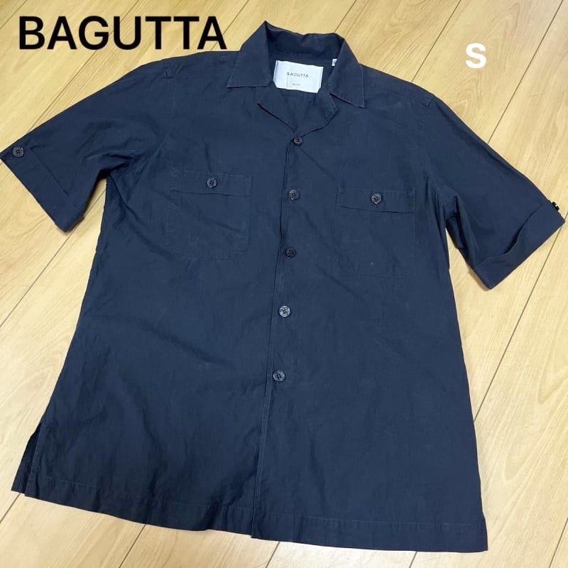 Bagutta Black Short Sleeve Shirt