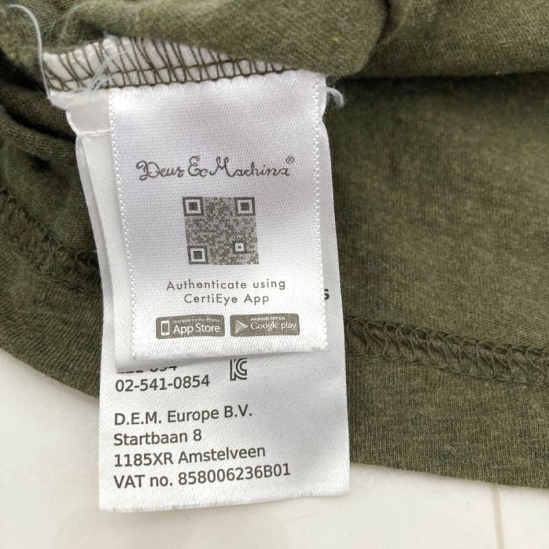Deus Ex Machina T-Shirt Khaki XS