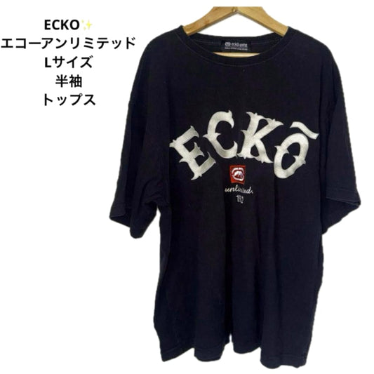 Ecko Unltd Embroidered Logo T-Shirt Black L