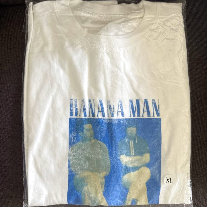 Banana Man Popup Sugar Spot Tee White XL