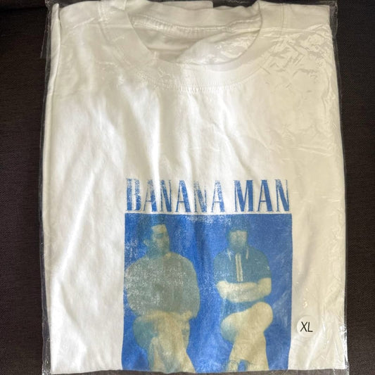Banana Man Popup Sugar Spot Tee White XL