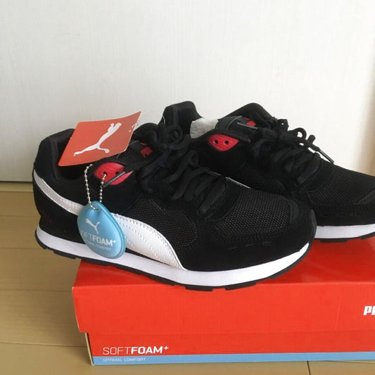 Puma Sneakers Black 24cm New