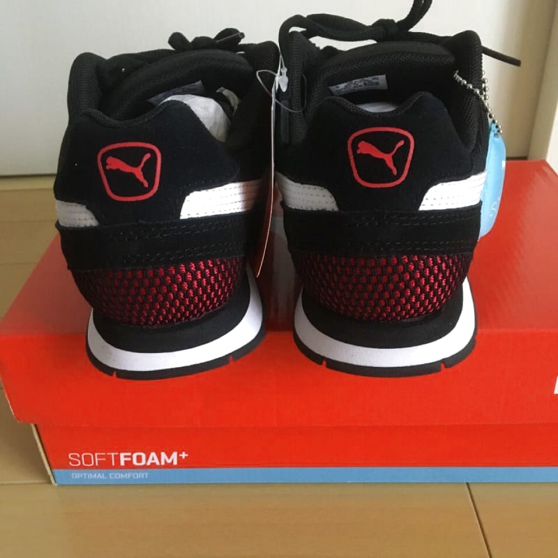 Puma Sneakers Black 24cm New