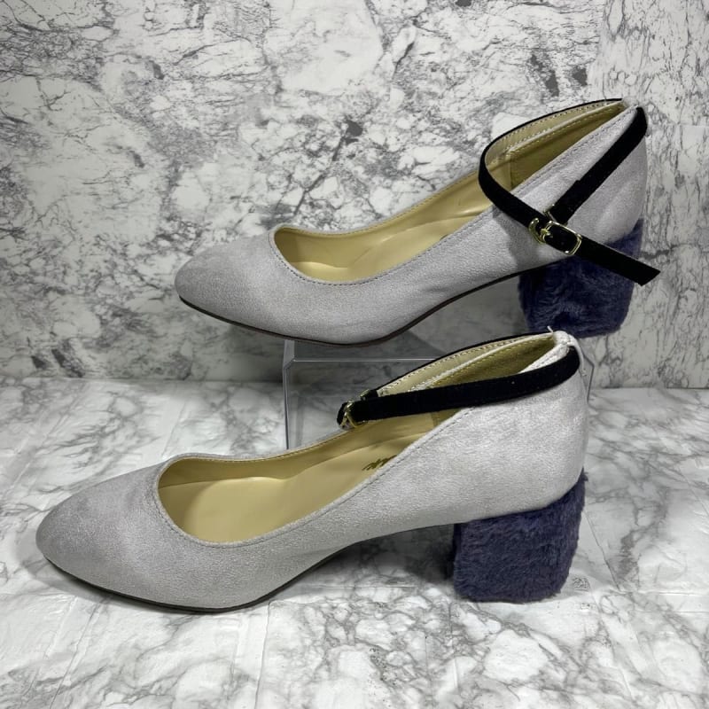 Nouber Voug Relax Chunky Heel Pumps L Size