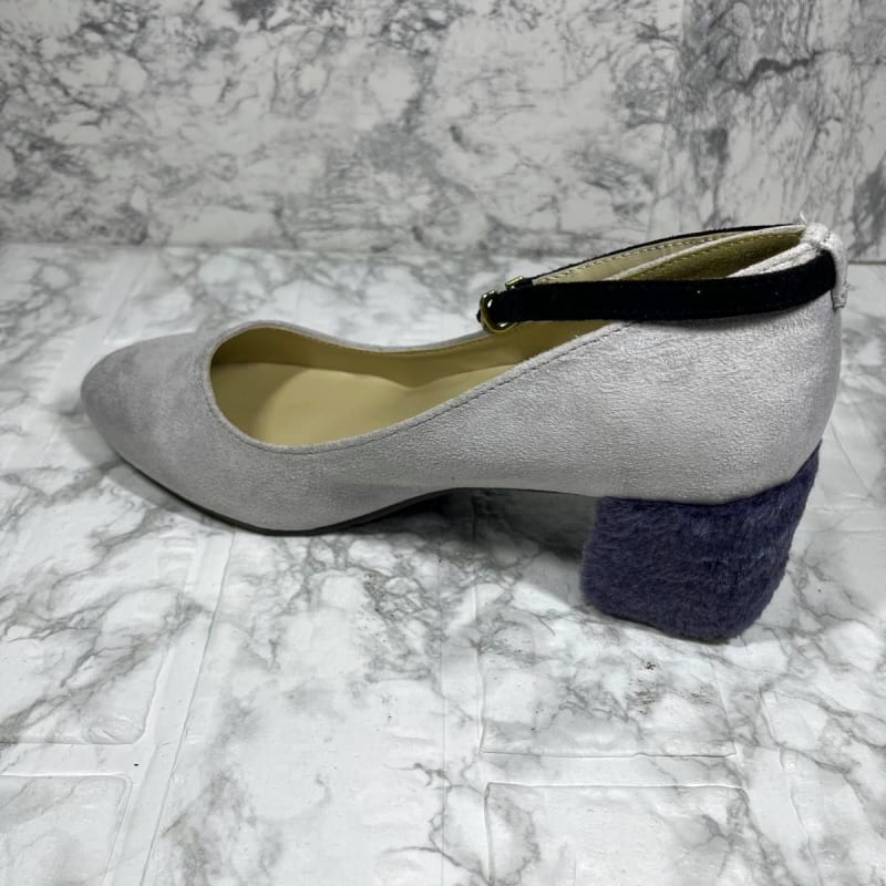 Nouber Voug Relax Chunky Heel Pumps L Size