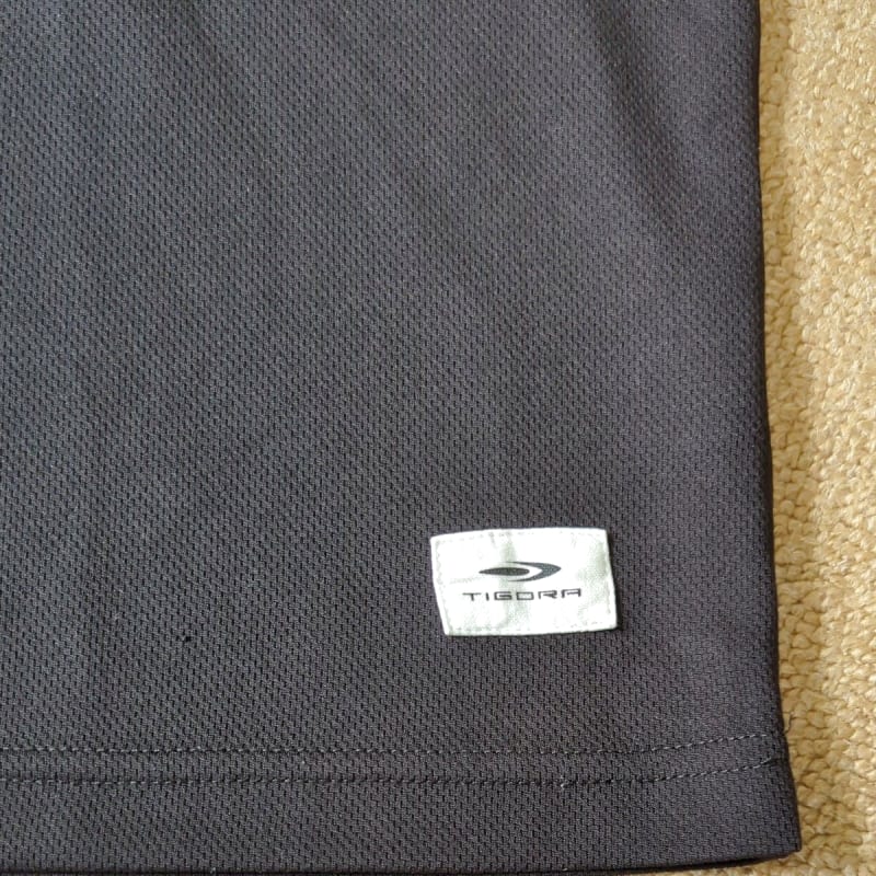 Tigora Black Short Sleeve T-Shirt M for Boys