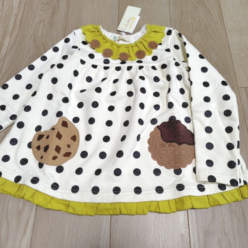 New Baby Cheer Biscuit Dot Tunic 120