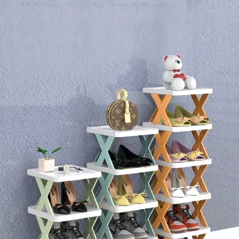 Shoe Rack Storage Cabinet Foldable