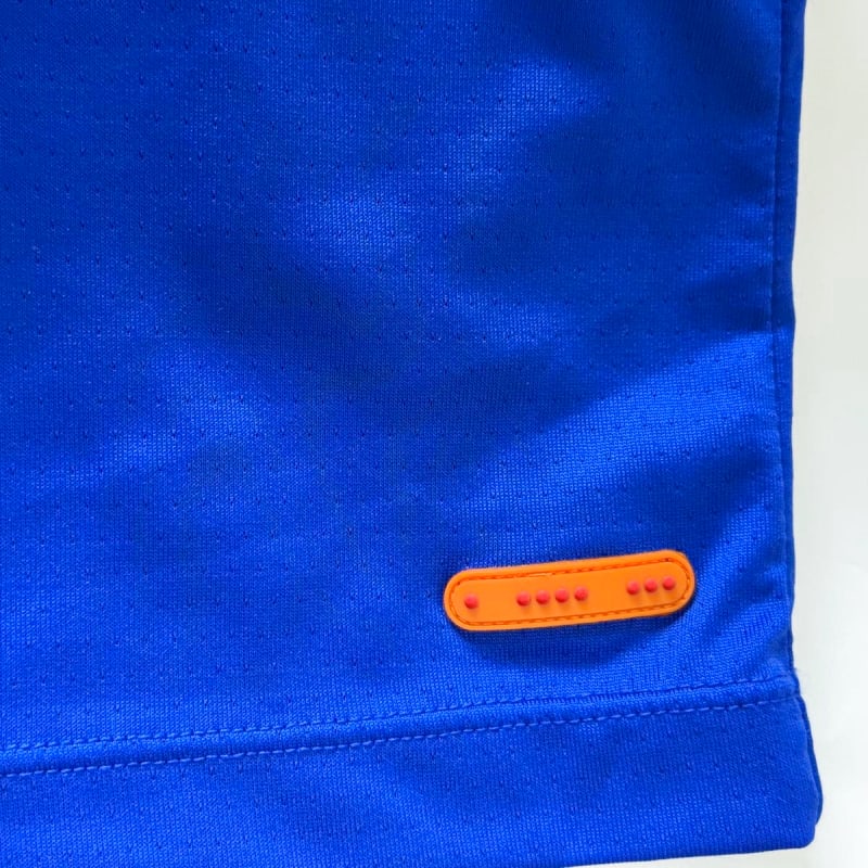 Blue Mesh Short Sleeve T-Shirt