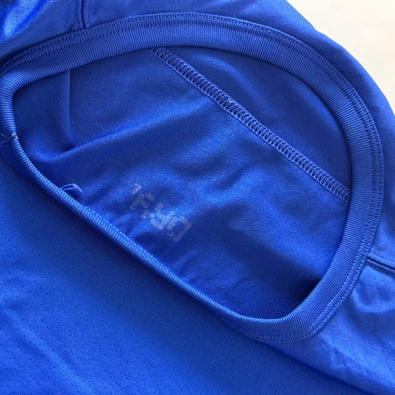 Blue Mesh Short Sleeve T-Shirt