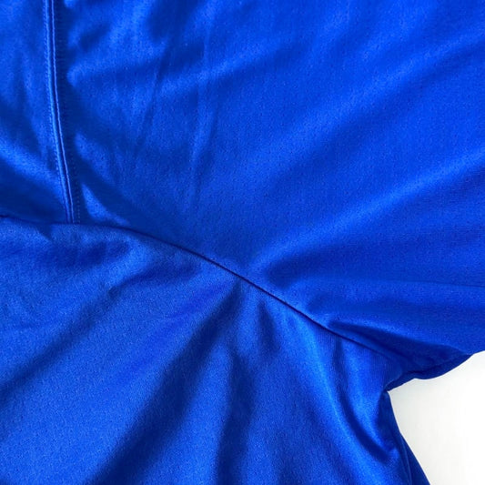 Blue Mesh Short Sleeve T-Shirt