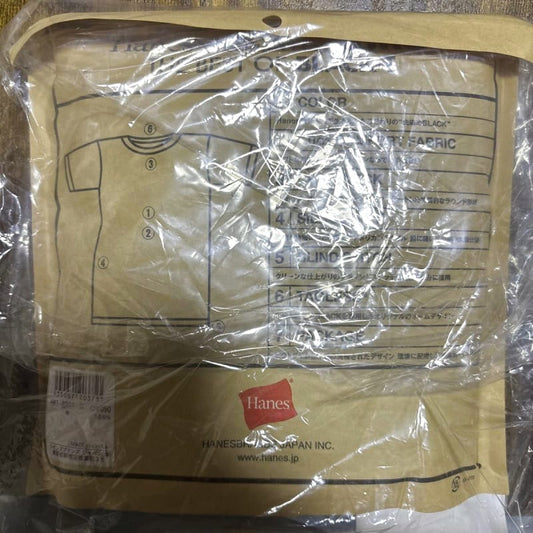 Hanes T-Shirt Black Size M