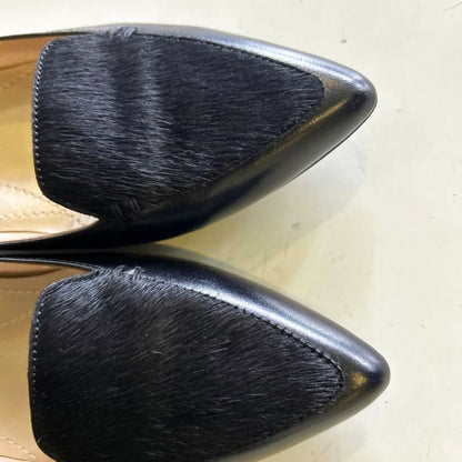 EIZO Black Leather Pumps