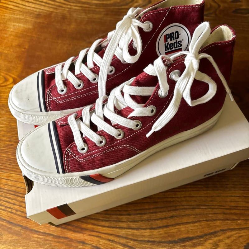 PRO-Keds Royal Plus High-Top Sneakers Red 24cm