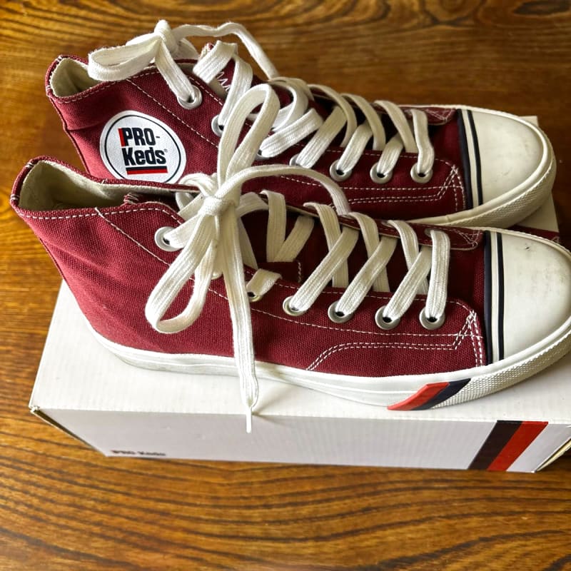 PRO-Keds Royal Plus High-Top Sneakers Red 24cm