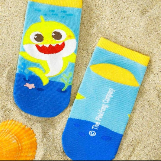 New Baby Shark Socks Pinkits 15~19cm Kids