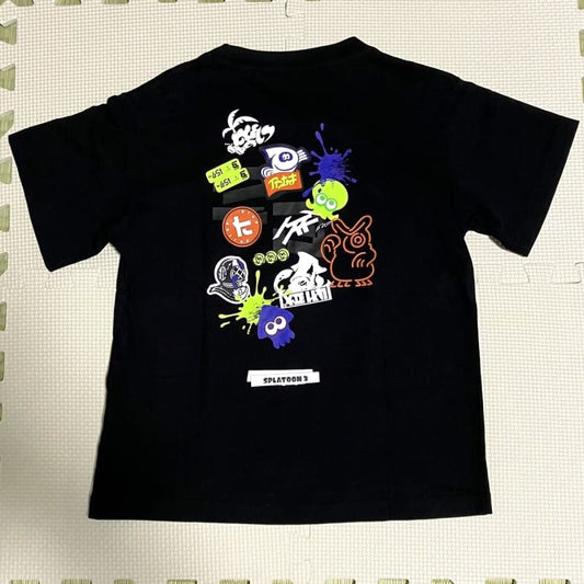 Uniqlo Splatoon Short Sleeve T-Shirt Size 120