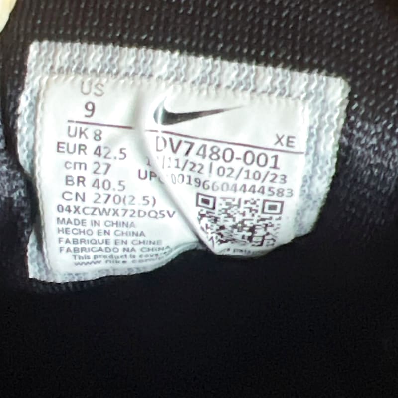Nike Sneakers Black Size 27cm