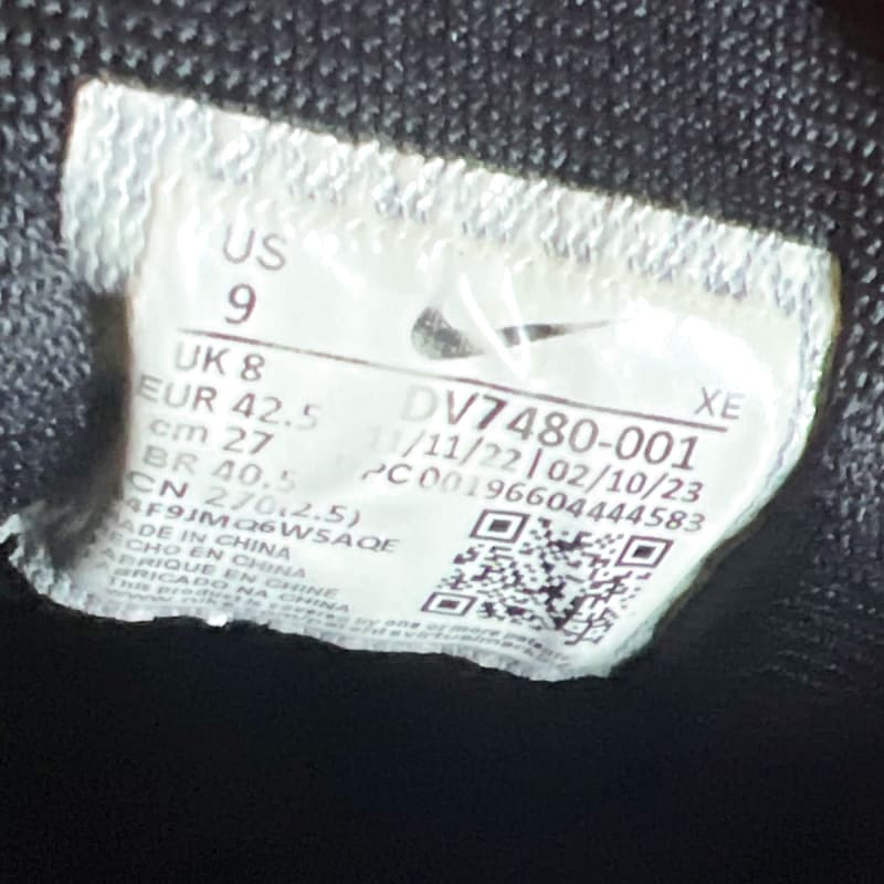 Nike Sneakers Black Size 27cm