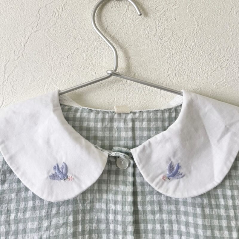 Birthday Gingham Check Dress 110cm