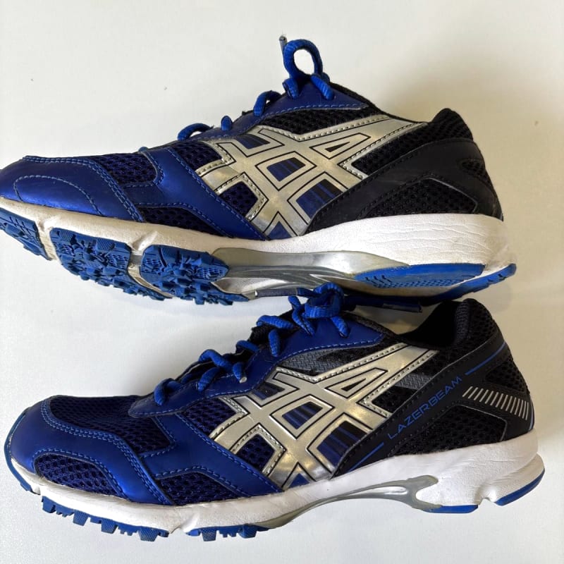 Asics Lazerbeam Running Shoes Blue 22.5cm