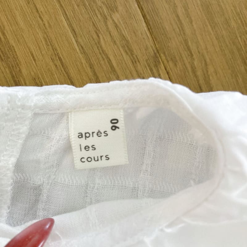 Apres Strawberry Embroidered Blouse