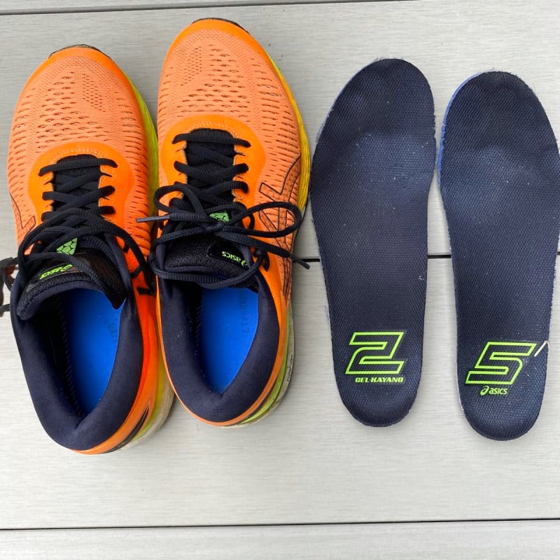 ASICS GEL-KAYANO 25 Orange 26cm Running Shoes