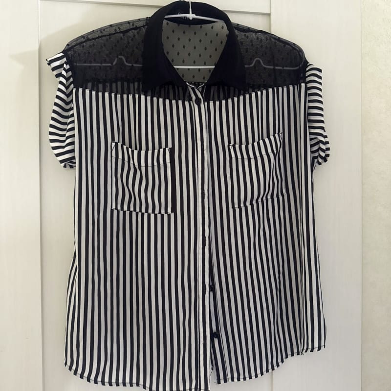 Short Sleeve Shirt Stripe