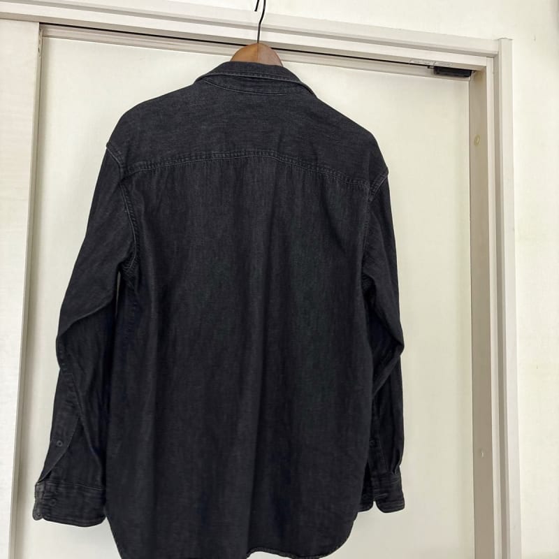 Uniqlo Denim Overshirt Black M